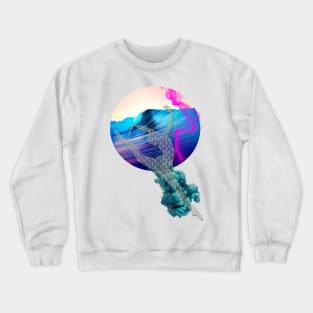 Knit  foam Ballerina Crewneck Sweatshirt